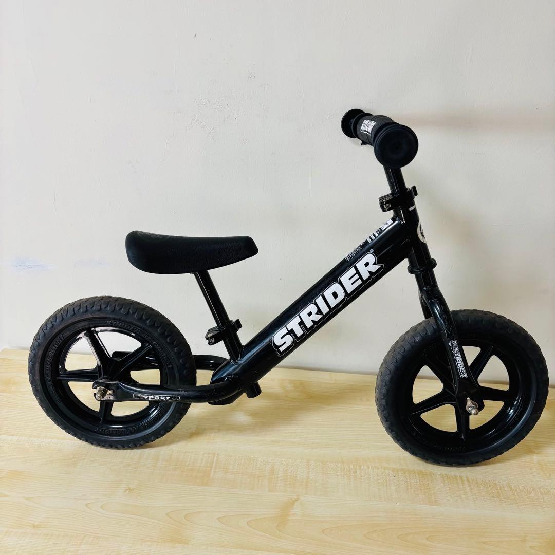 STRIDER バランスバイク ブラック12インチ SPORT 日本正規品