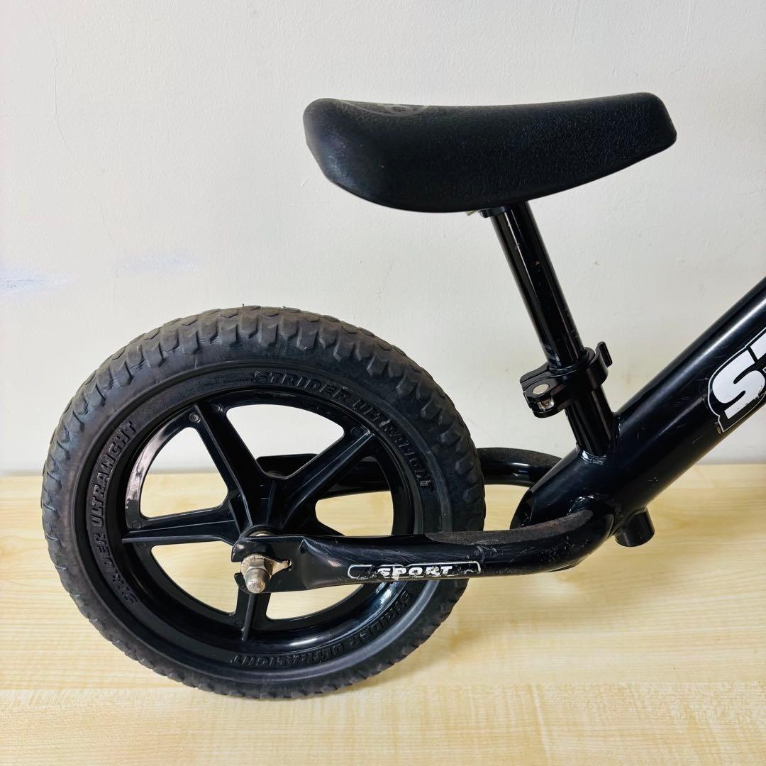 STRIDER バランスバイク ブラック12インチ SPORT 日本正規品