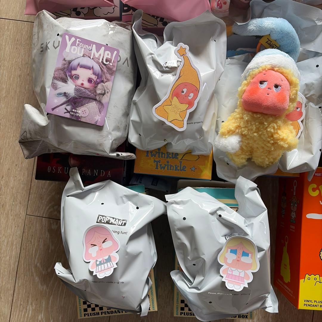正規品 新品 POP MART ラブブ スカルパンダ crybaby まとめ売り