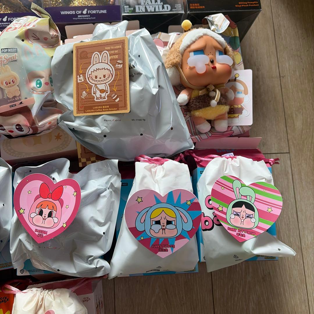正規品 新品 POP MART ラブブ スカルパンダ crybaby まとめ売り