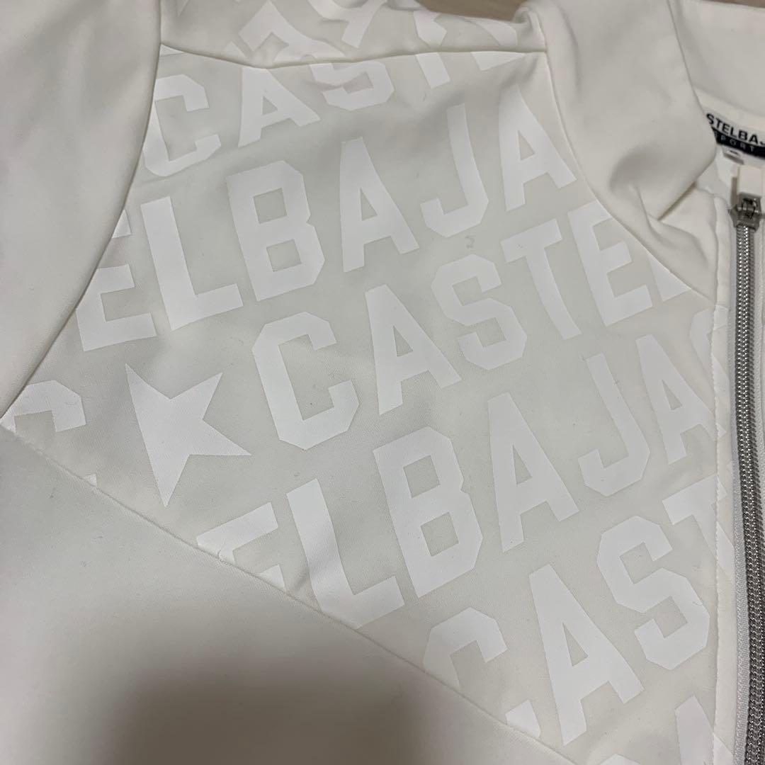 CASTELBAJAC ホワイト ジップアップジャケット春夏用