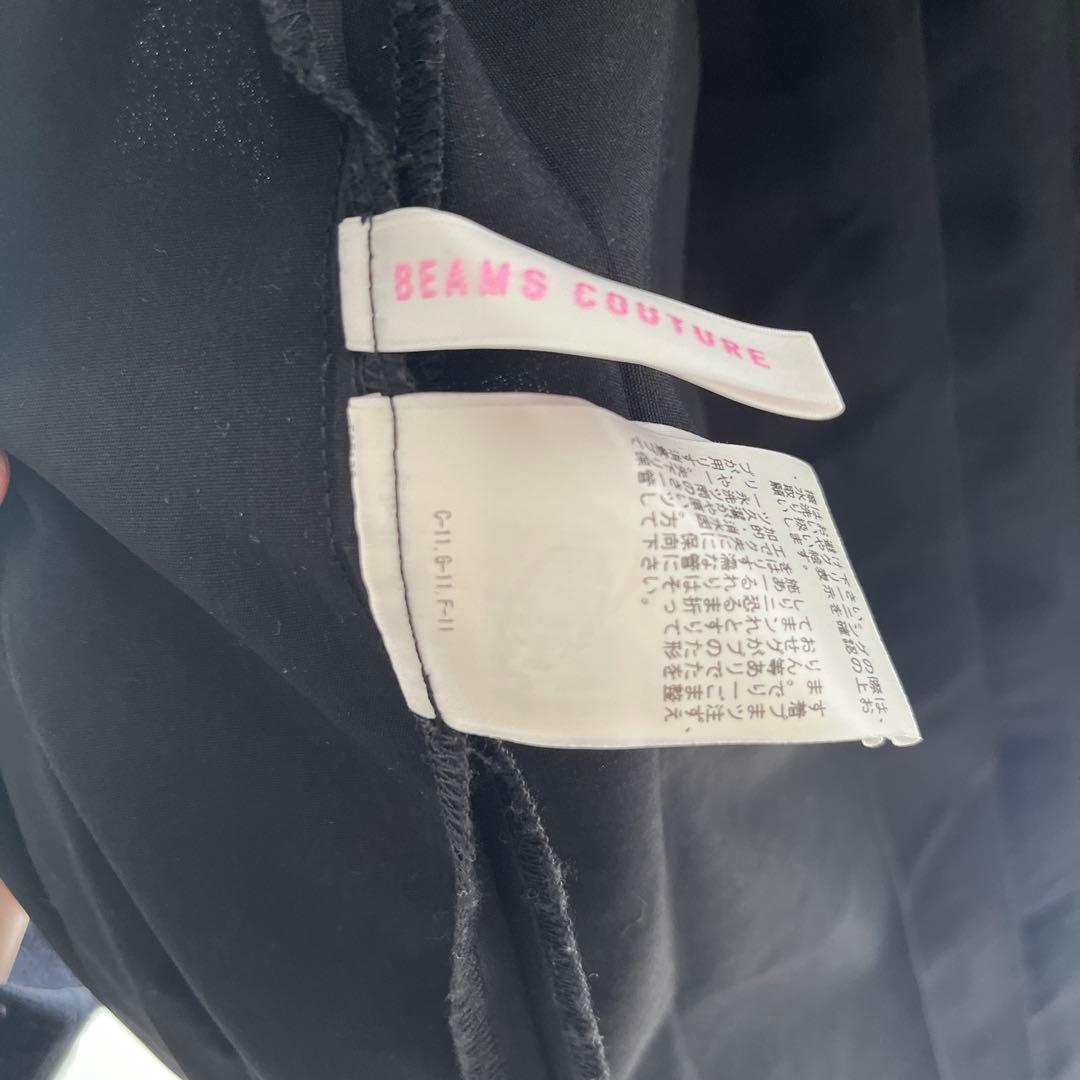 DEAN＆DELUCA×BEAMS COUTUREプリーツエプロンドレス