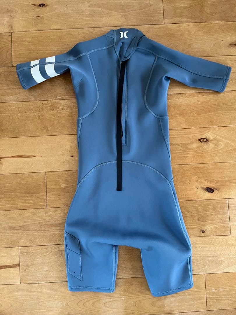 Hurley キッズ　スプリング　14サイズ　155-162cm グレー 青