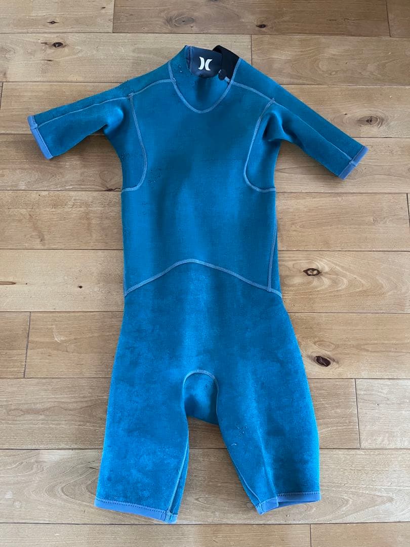 Hurley キッズ　スプリング　14サイズ　155-162cm グレー 青