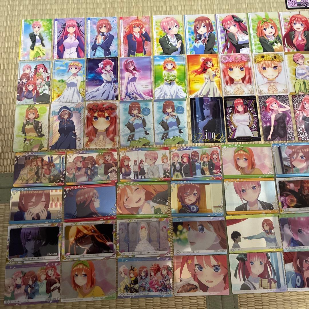 五等分の花嫁　缶バッジ　ラバスト　カード　アクリルスタンド　など　まとめ　現状品