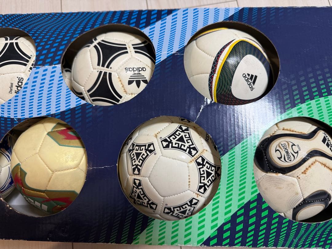 adidas サッカーボール ミニサイズ 11点セット