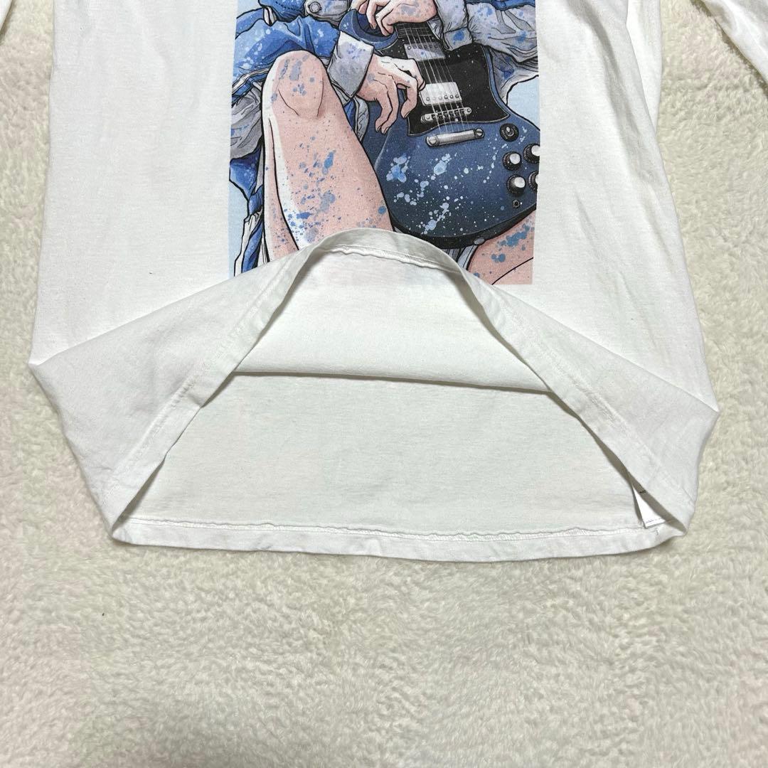 あのちゃん ano 浅野いにお 描き下ろし ロング Tシャツ 白 古着 レア