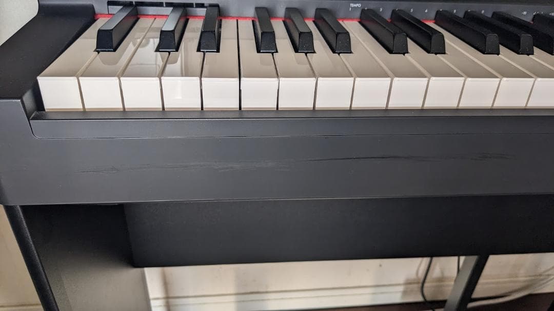 YAMAHA P225 電子ピアノ 台 3ペダル 2025/6 購入