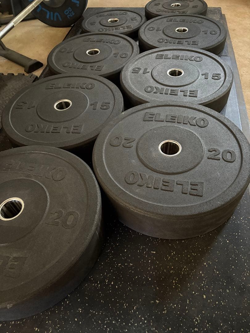 エレイコ　ELEIKO XFバンパープレート　100kgセット