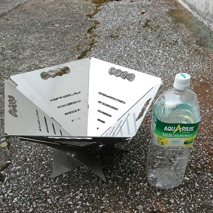 焚き火台　3〜5角形　ステンレス製　組み立て式