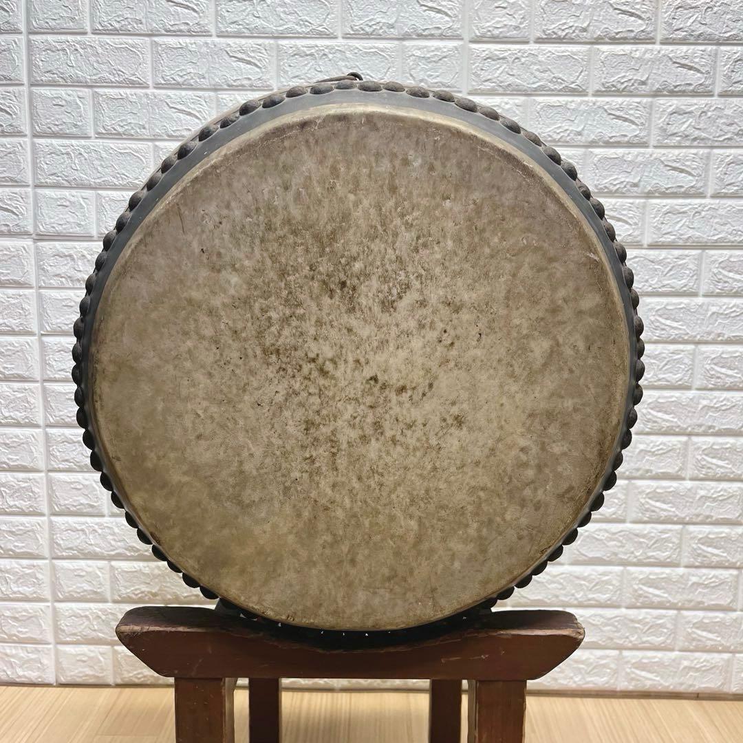 和太鼓 長胴太鼓 和楽器 お祭り 1尺3寸 くり抜き胴 アンティーク レトロ
