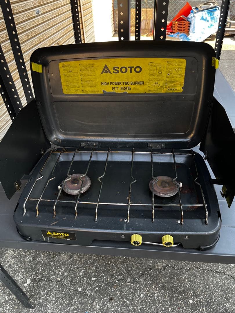 SOTO ツーバーナーコンロ CSオイルランタン2個セット