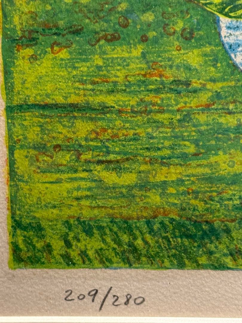 【静物画】lithograph 直筆サインEdition