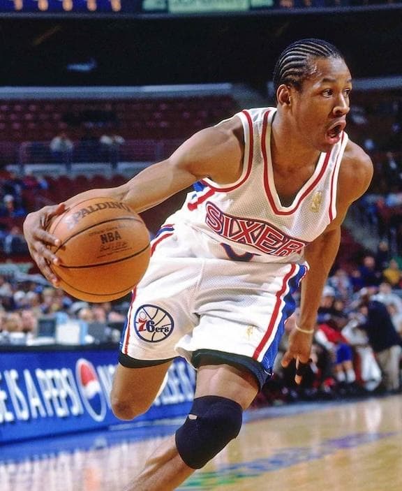 【希少】　76ers アレン・アイバーソン　シクサーズ　NBA　ユニフォーム