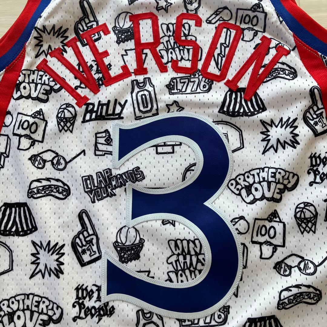 【希少】　76ers アレン・アイバーソン　シクサーズ　NBA　ユニフォーム
