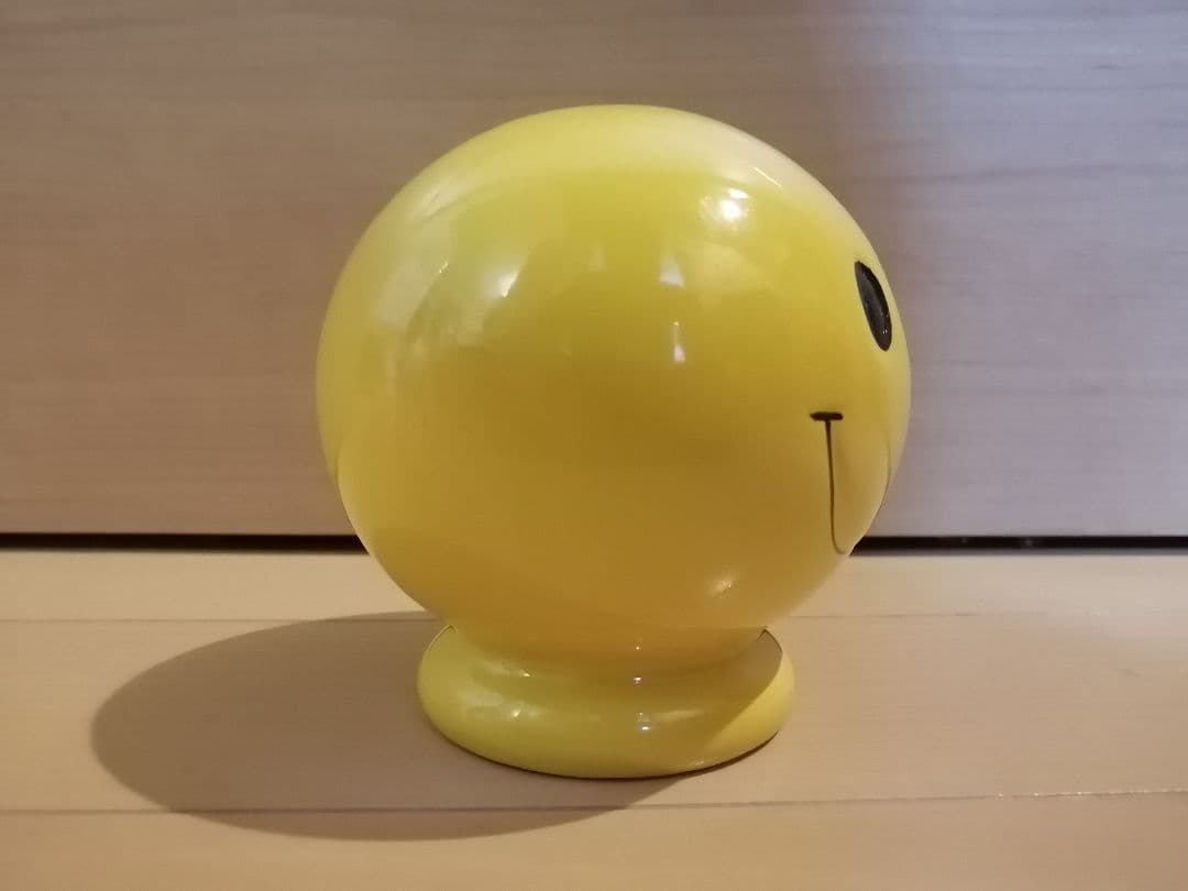 激レア レトロ 当時品 スマイル 陶器 貯金箱 バンク Smile