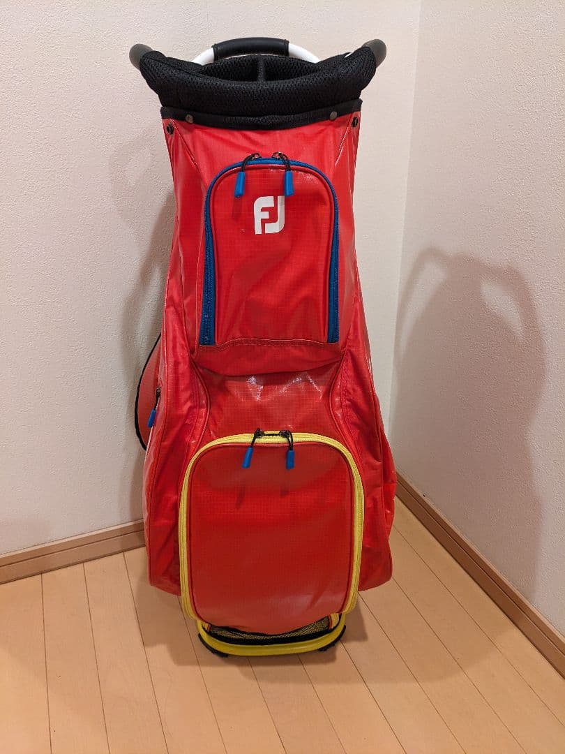 FootJoy フットジョイ キャディバッグ FJ レッド ゴルフバッグ