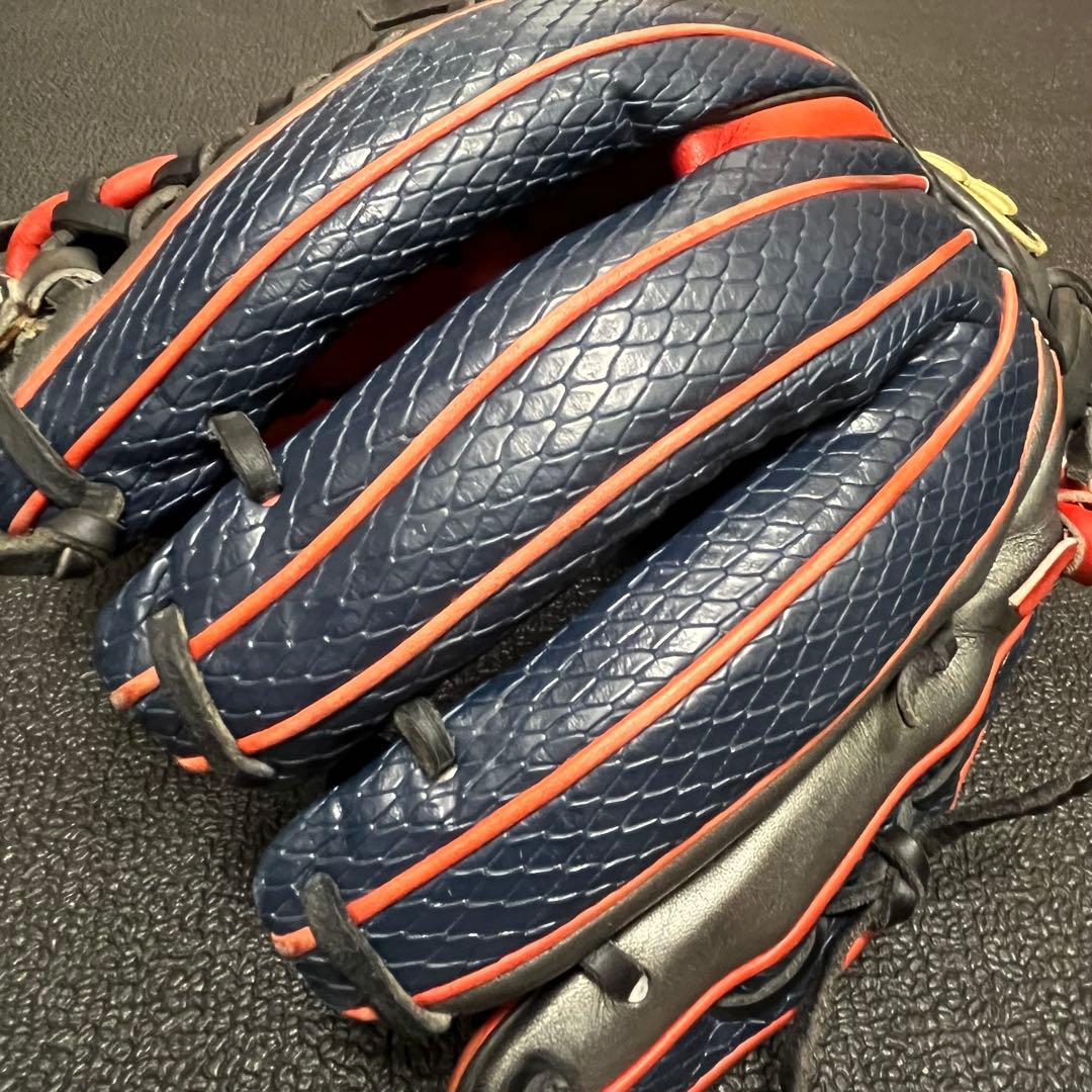 Wilson ワナビーヒーロー Dual 一般 軟式 野球 グローブ 即使用可能