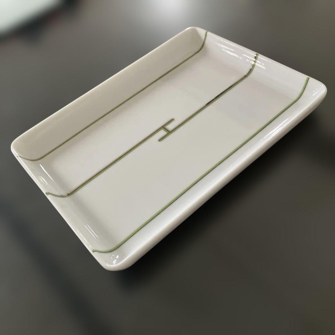 エルメス　陶器　トレイ