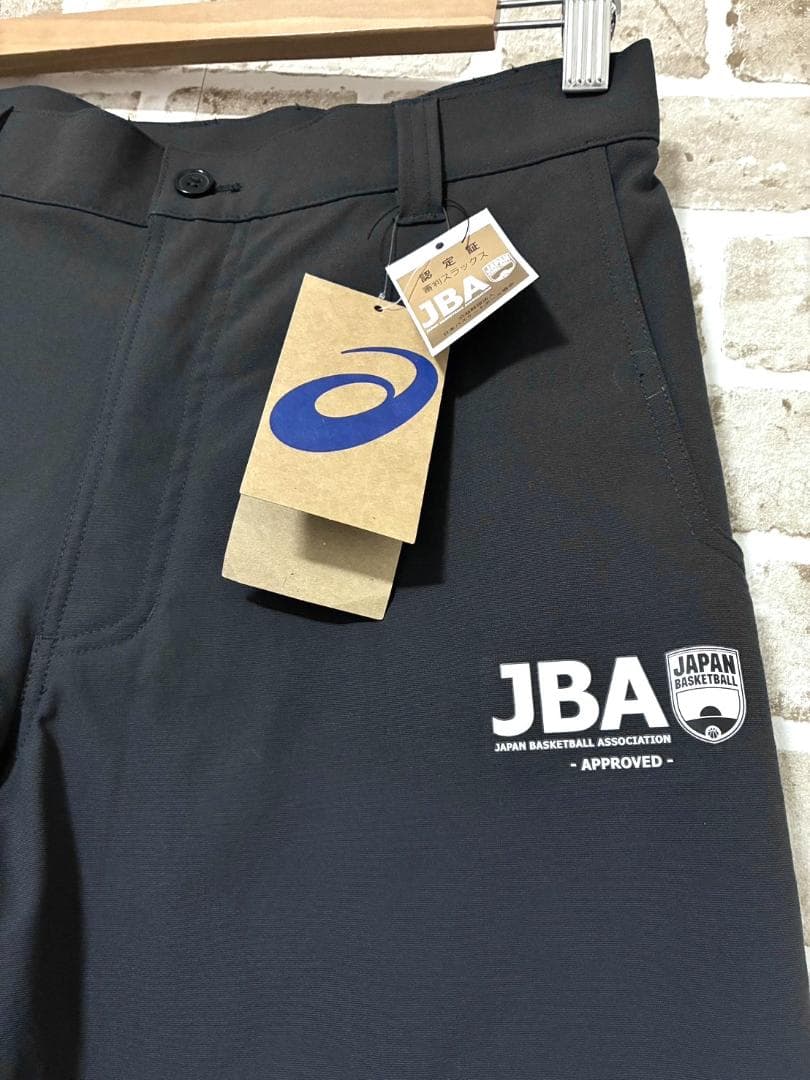 【早い者勝ち✨】新品 アシックス JBA レフェリーパンツ サイズ76 黒系
