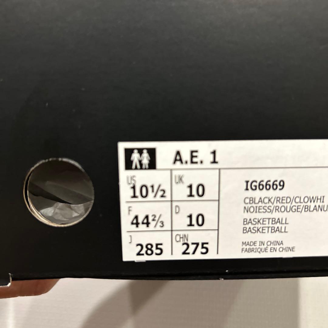 adidas A.E.1 28.5センチ　アンソニーエドワーズ