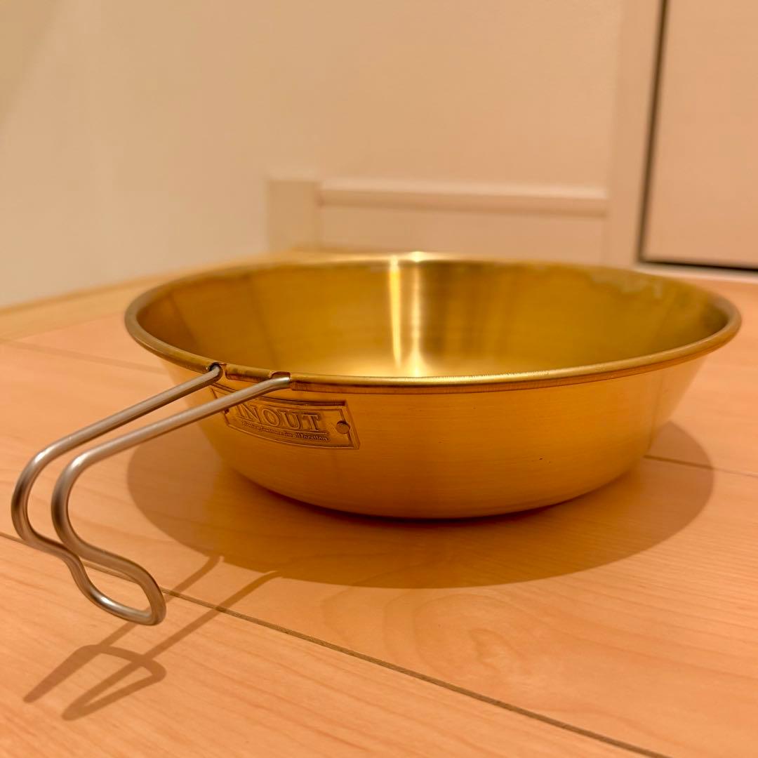 た*む様 極レア INOUT 真鍮 シェラディッシュ Brass