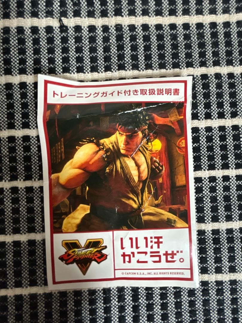 【美品】ストリートファイターV 【 リュウ モデル ウェイトグローブ 】