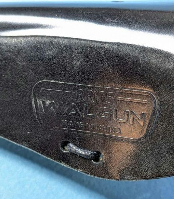walgun 本革製レザーサドル ブラック