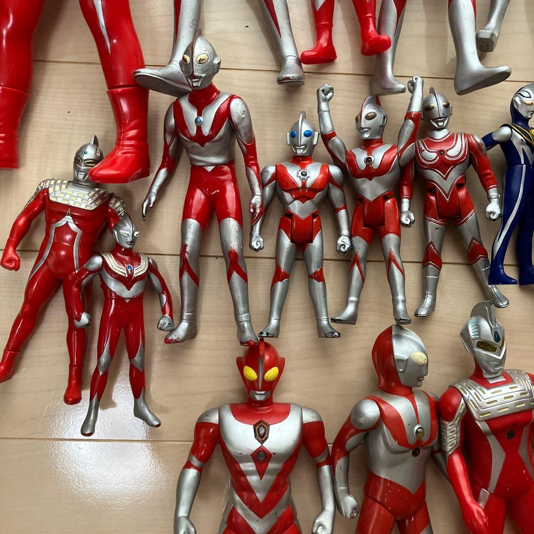 ウルトラマンフィギュアセット多数