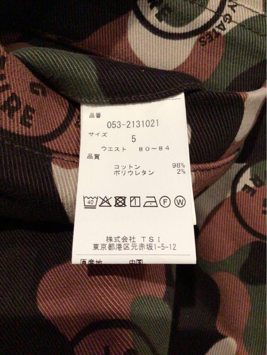 【新品、未使用】パーリーゲイツ　パンツ　メンズ　サイズ：５（Ｌ）