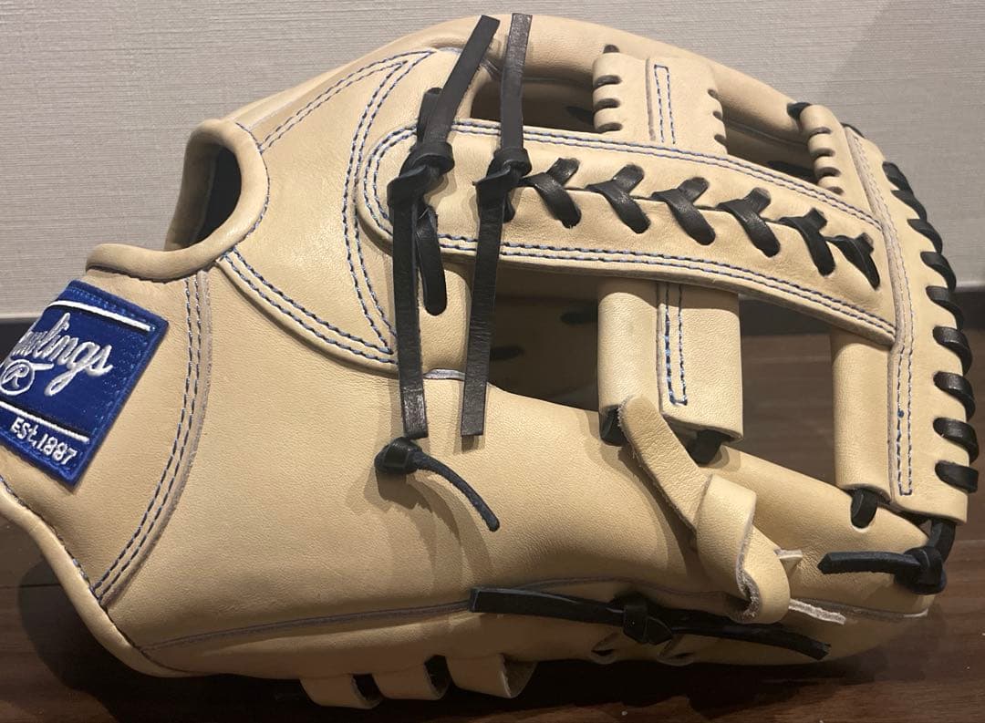 美品　ローリングス　軟式グローブ　内野手用　11.6インチ