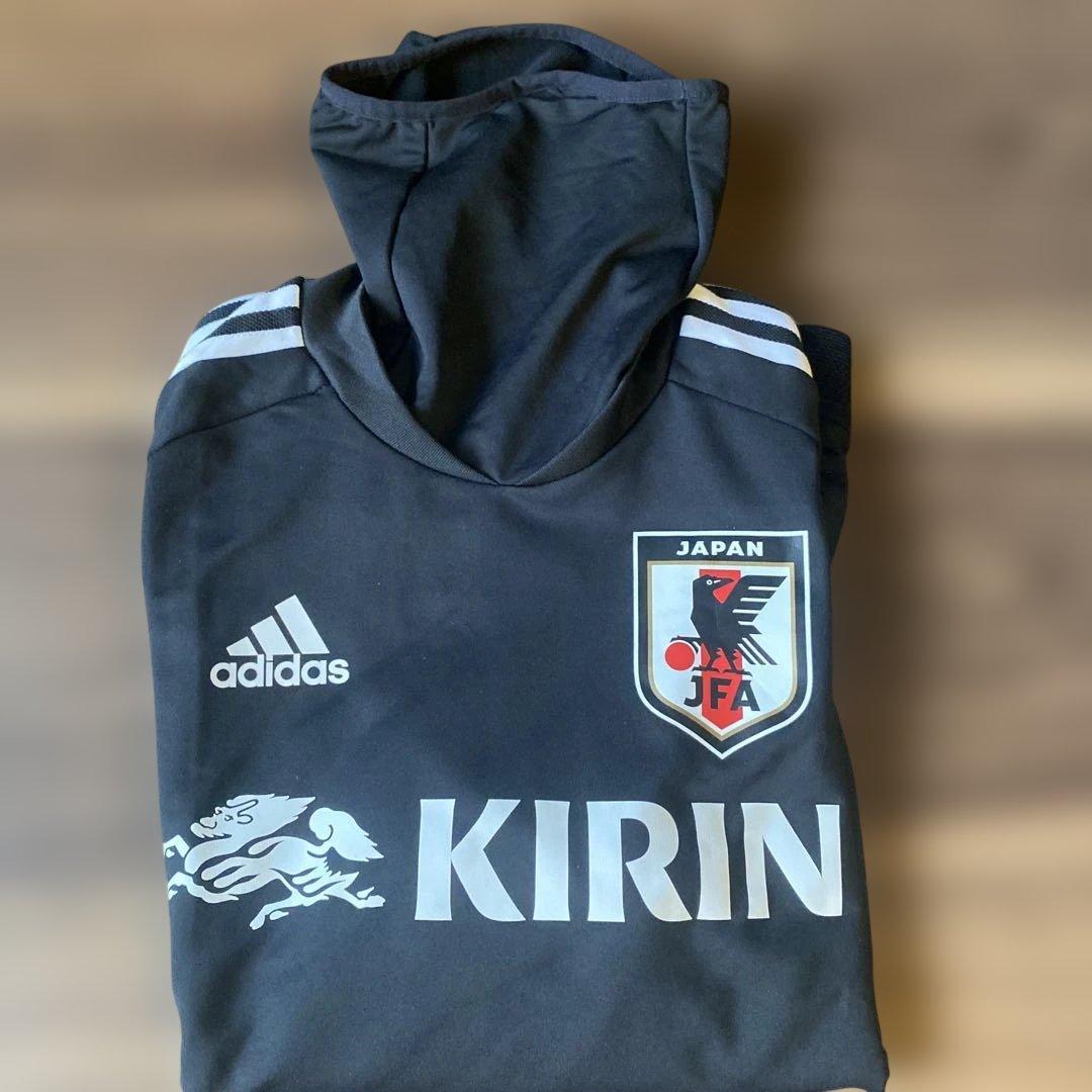 ラスト1枚！Lサッカー日本代表　ウォームトップ　KIRIN