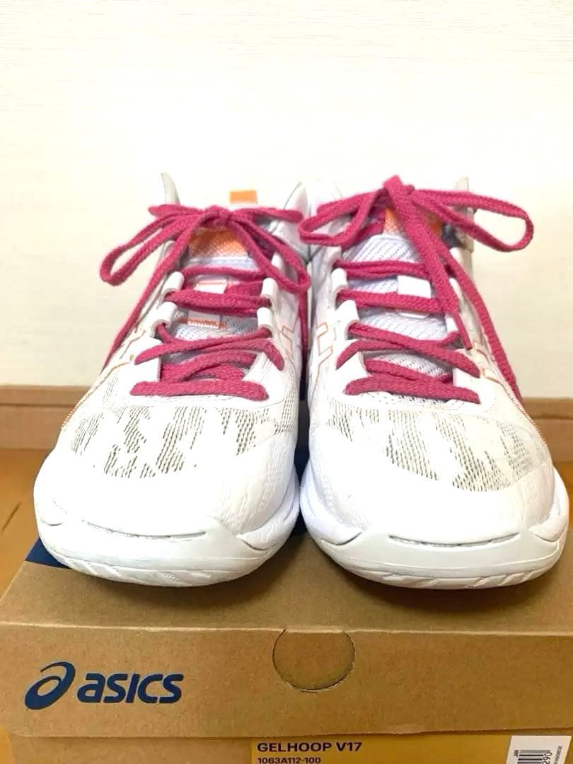asics バスケットボールシューズ　ゲルフープV17 25.5cm