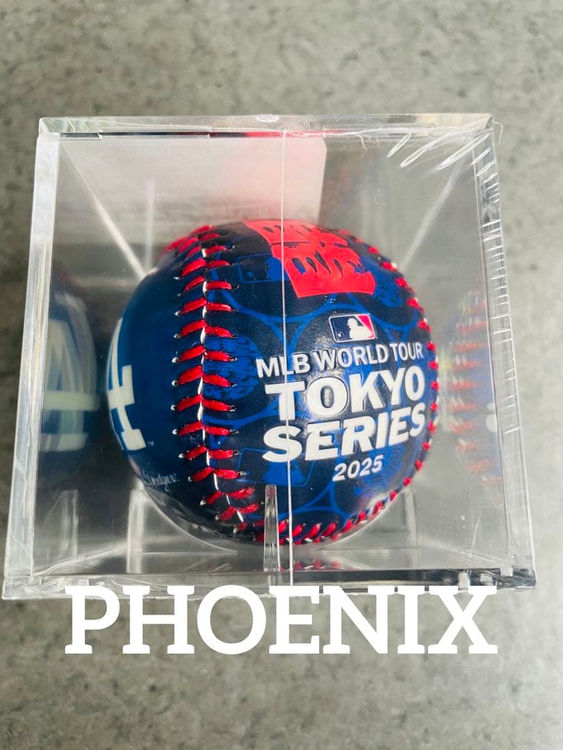 新品★2025MLB大谷翔平選手モデルレプリカボールケース入り東京シリーズ限定