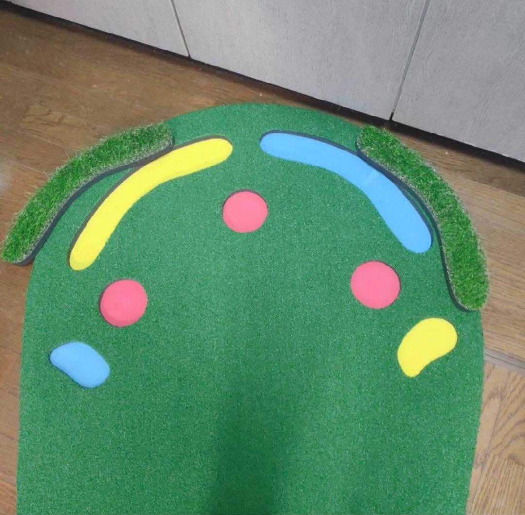 青*龍様 大型 パターマット 3m パター練習マット 300×90cm