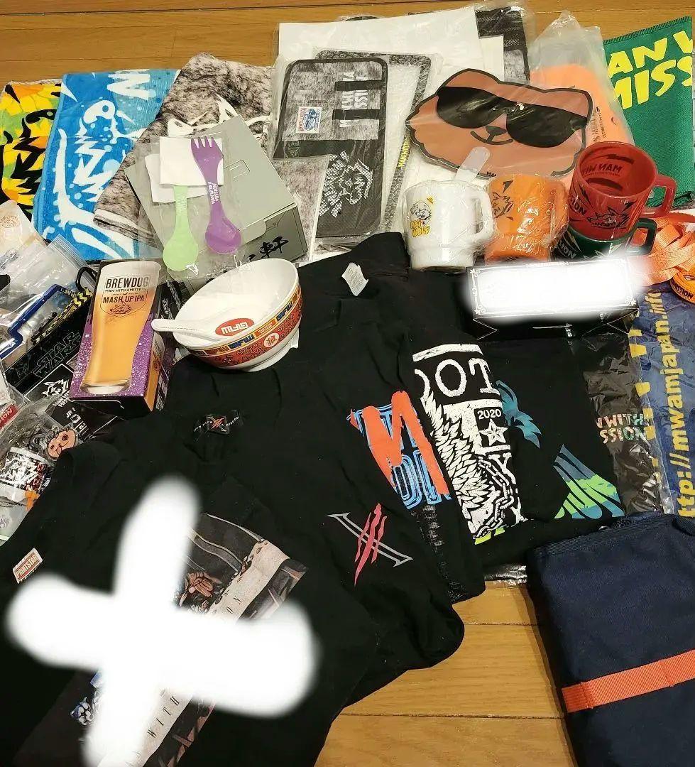 MAN WITH A MISSION　タオル　Tシャツ　小物　100点以上