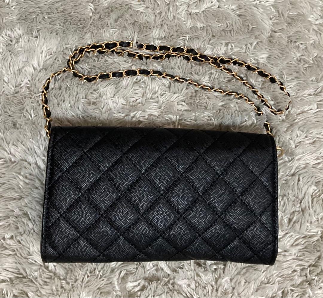 Chanel ノベルティ　チェーンウォレット　ショルダーバッグ