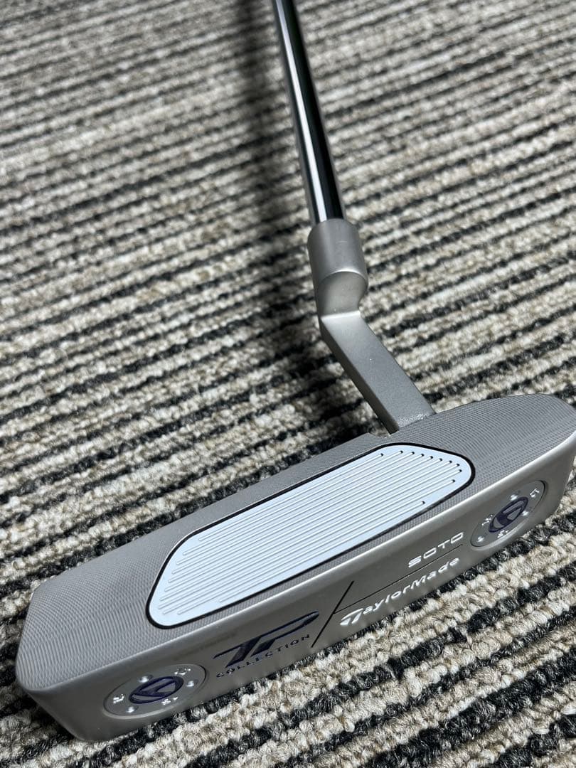 (新品未使用)TaylorMade TP Soto パター ヘッドカバー付き