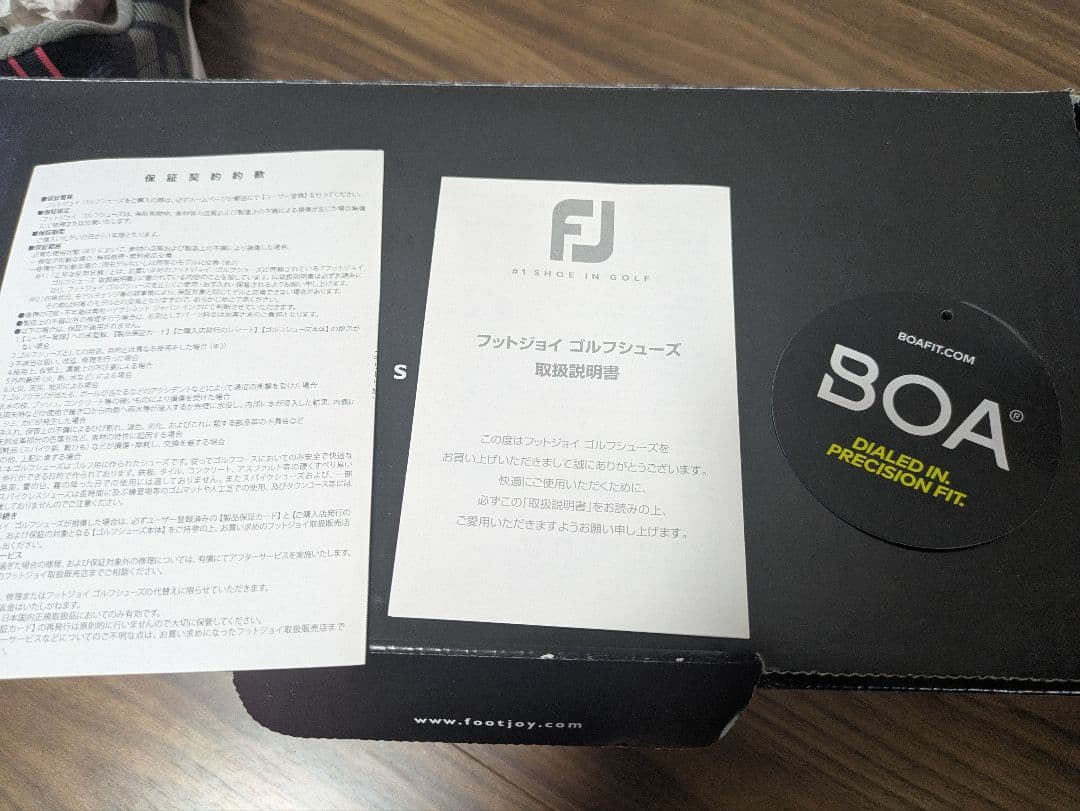 FJ FUEL ゴルフシューズ ネイビー/ピンク　24W