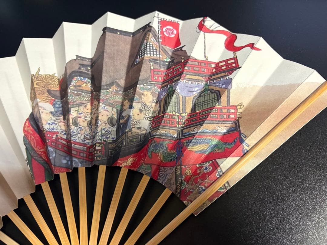 祇園祭 大船鉾 扇子 団扇 アクリルスタンド セット