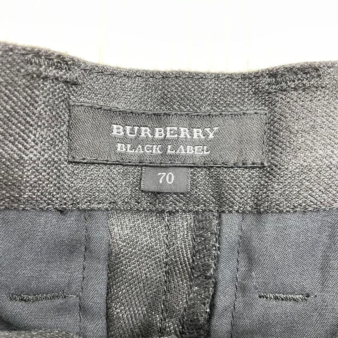 ☆ BURBERRY BLACK LABEL チェック柄 カーゴパンツ 70