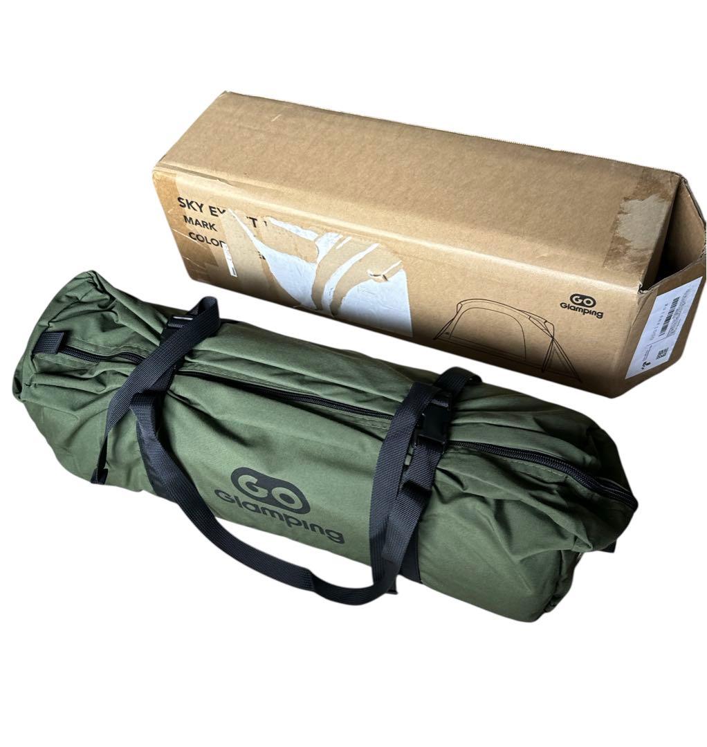 GOGlamping コットテント ソロ SKY EYE 自立式 TCテント