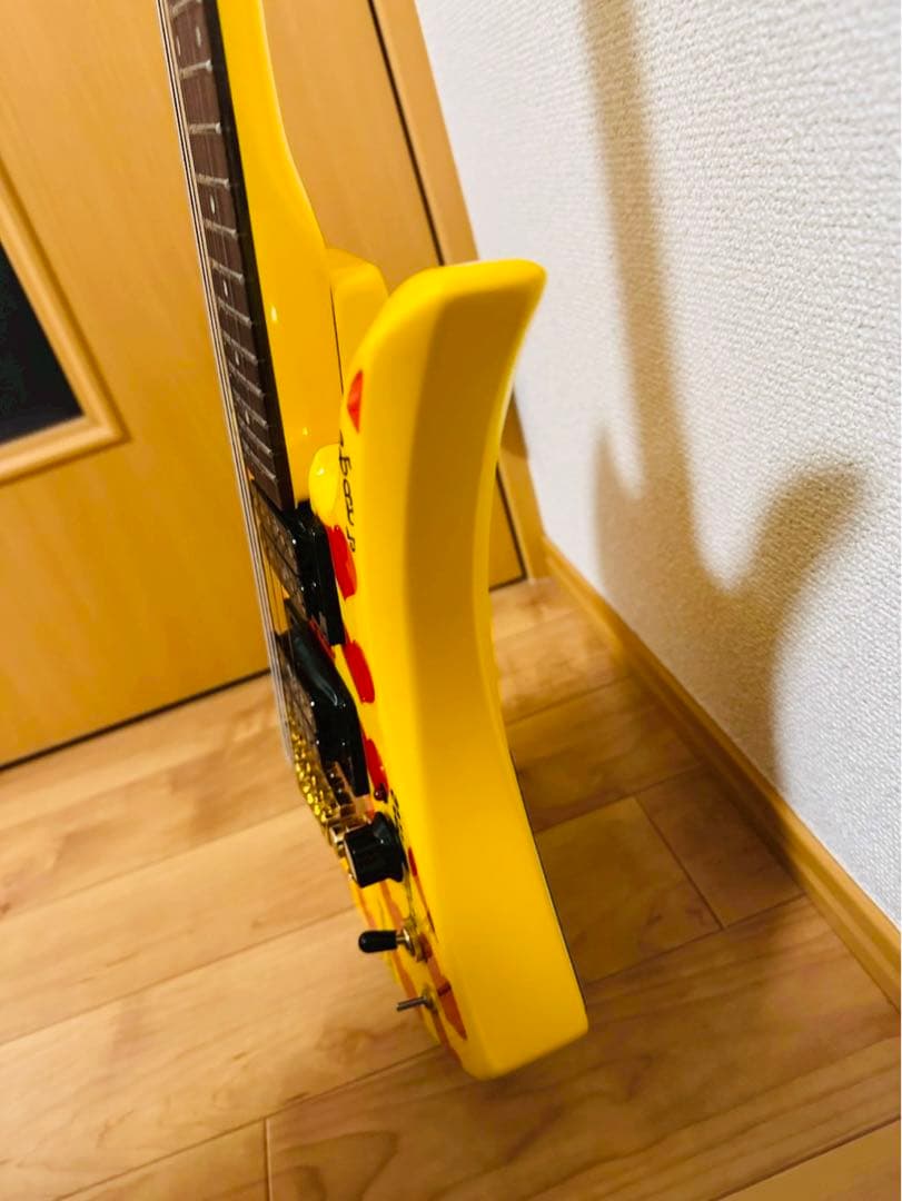 超レア極美品✨Burny MG-Jr.モッキンバード HIDE イエローハート