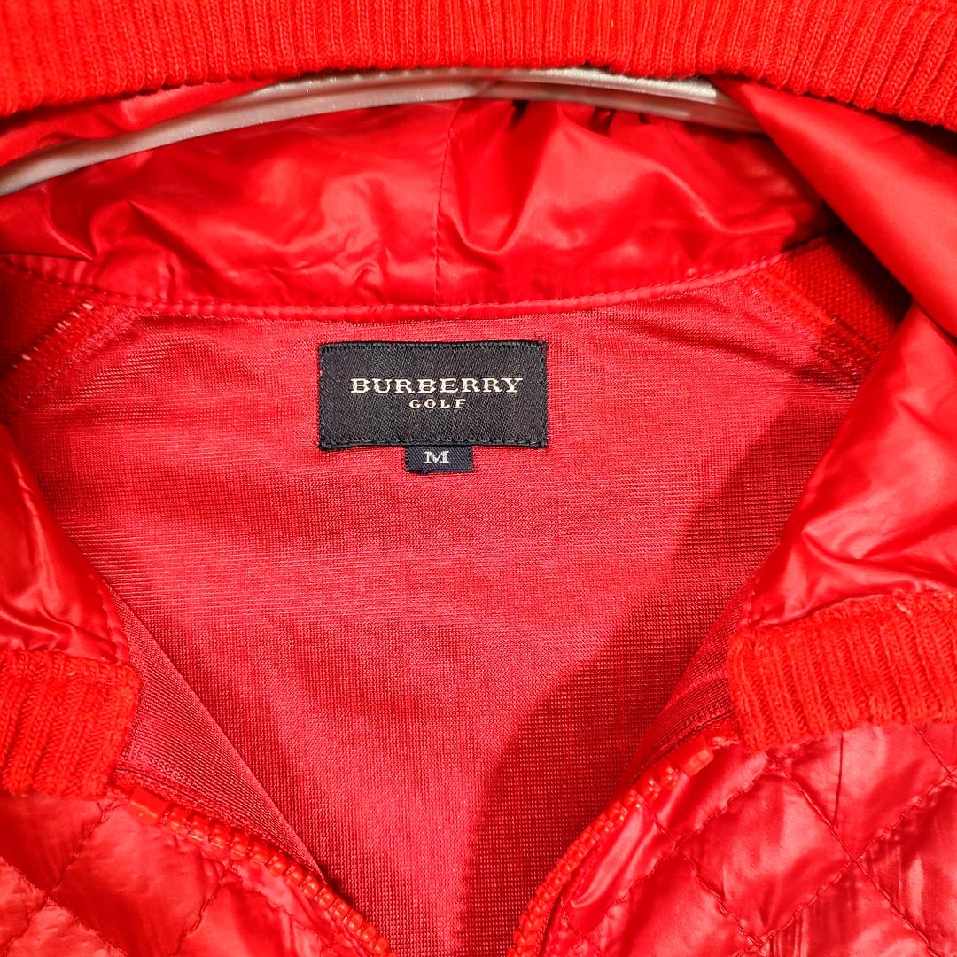 24-1 BURBERRY GOLF バーバリー　キルティングジャケット M