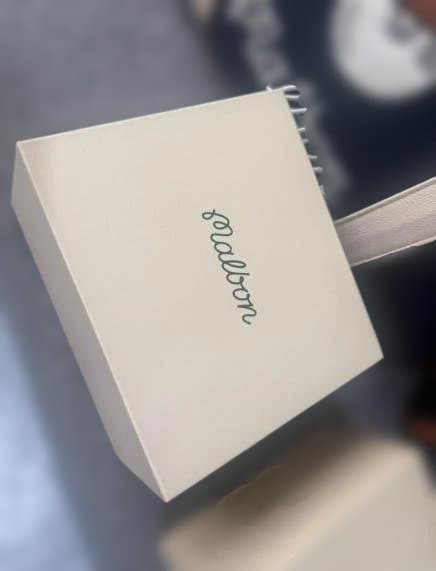 Malbon ミニポーチ ゴルフ ボールケース 防水 軽量 ギフトBOX付き
