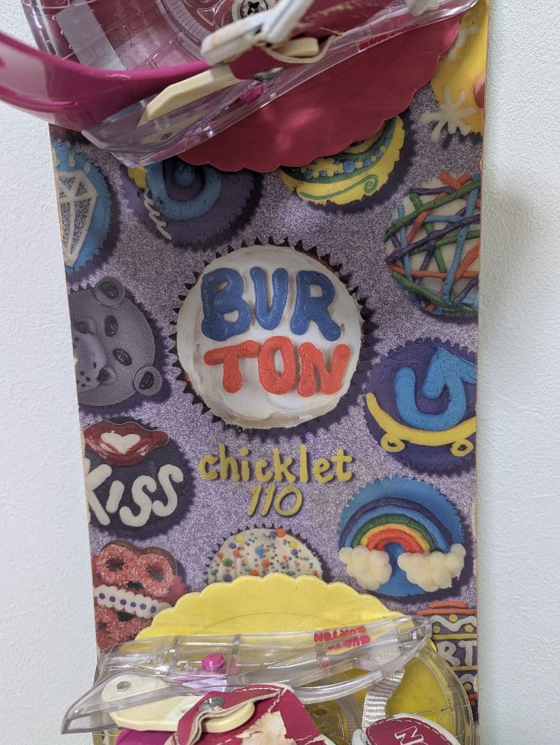BURTON chicklet 110cm 2015model 板×ブーツ