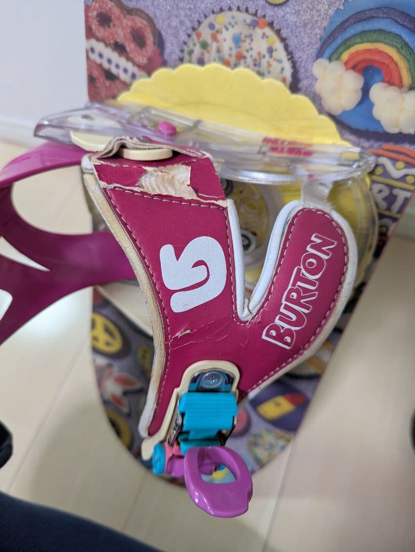 BURTON chicklet 110cm 2015model 板×ブーツ