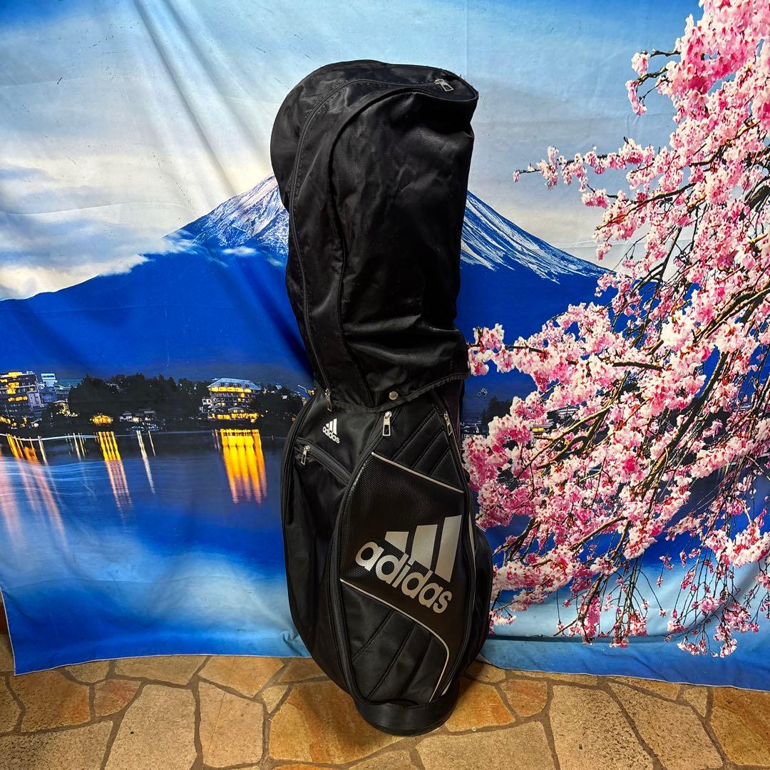 寶BX-1193 adidas アディダス キャディバッグ ブラック 軽量
