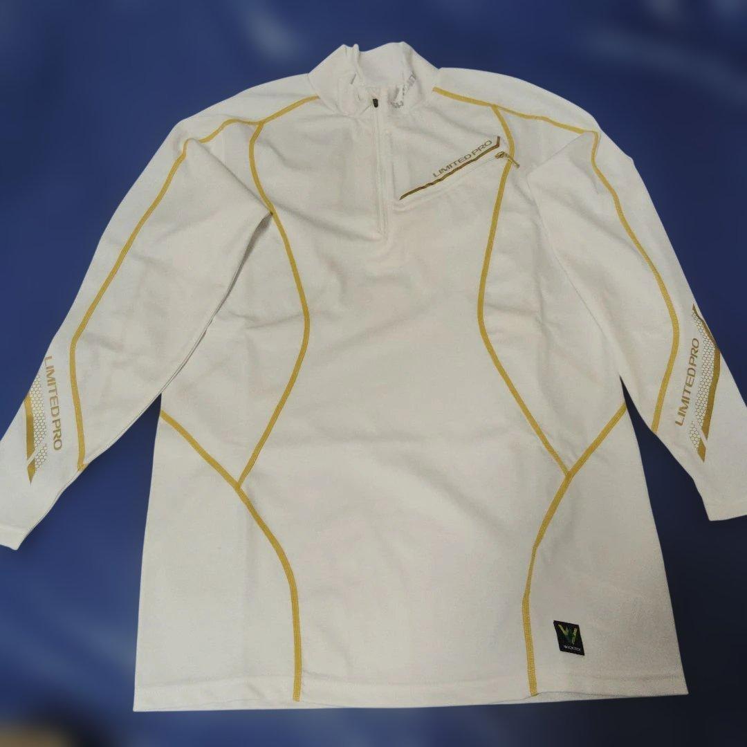 シマノ　LIMITED PRO　ハーフジップ　　長袖シャツ　Мサイズ 　未使用品
