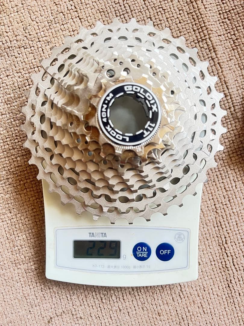 値下げ新品超軽量229g GOLDIX スプロケット 11-36T 11スピード